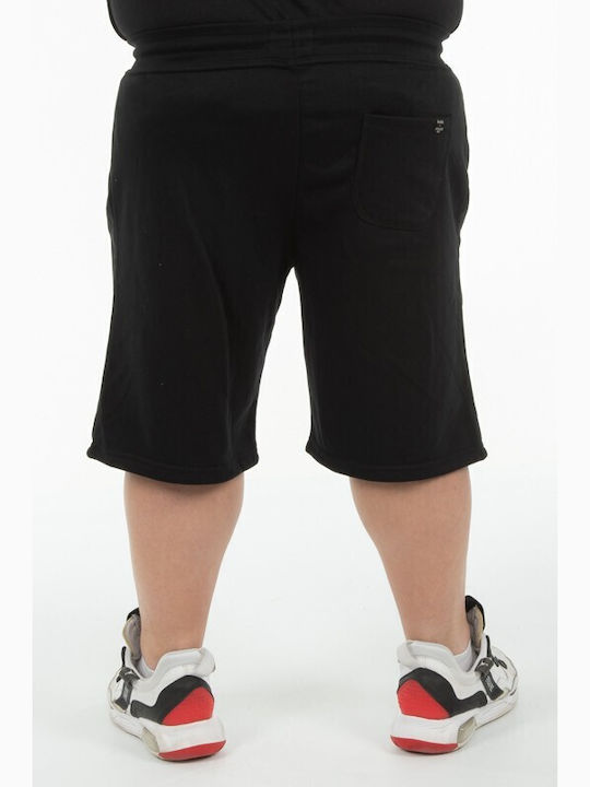 Double Men's Athletic Shorts Black