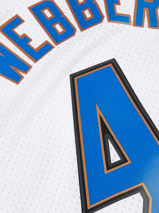 Wizards 1997 Webber #4 Men's Basketball Fan Jersey
