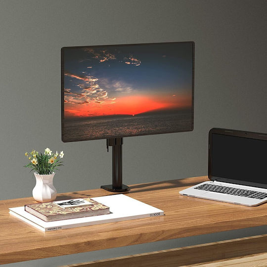 Techly Stand Desk Mounted Monitor up to 30" with Arm (ICA-LCD-500BK)