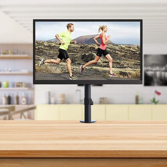 Techly Stand Desk Mounted Monitor up to 30" with Arm (ICA-LCD-500BK)