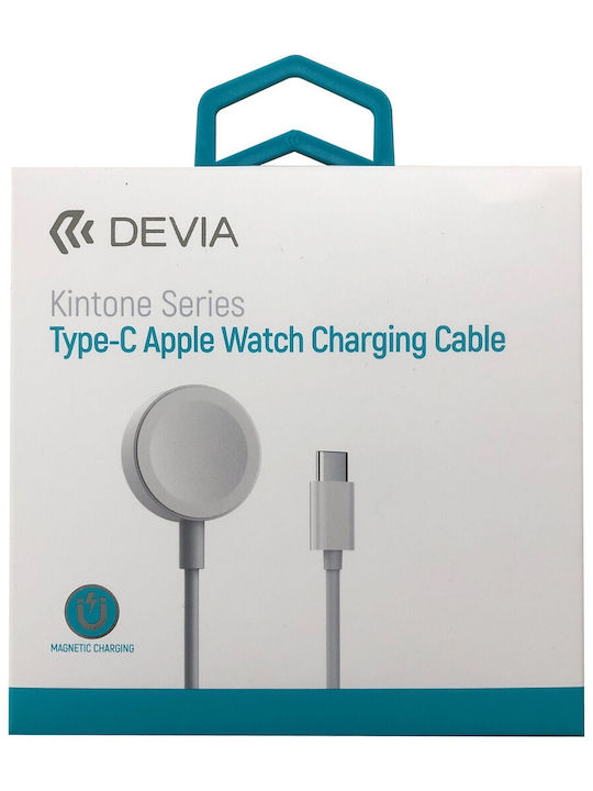 Devia EA399 Wearable Charger Apple Watch Whiteς