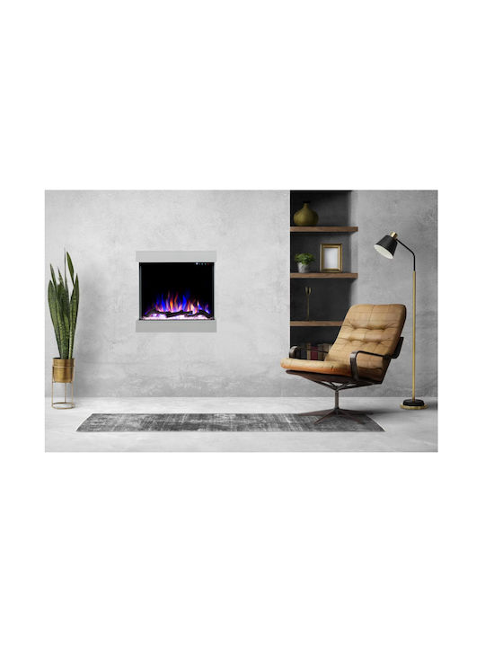 Hitense Paris Стенен Електрическа печка 1600W 73.1x82.7см Бял