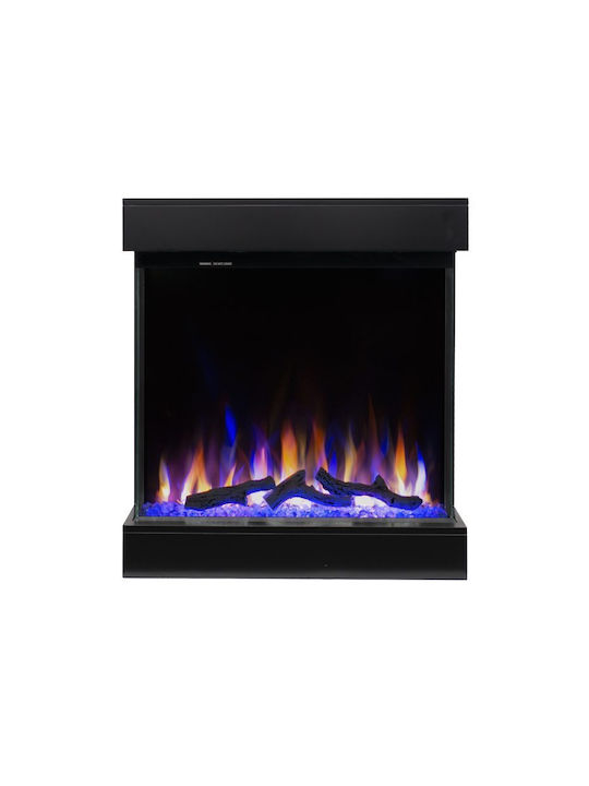 Hitense Paris Επιτοίχιο Ηλεκτρικό Τζάκι 1600W 73.1x82.7cm
