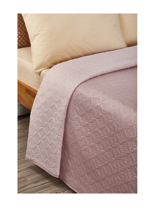 Whitegg L068 Tagesdecke Einzelbett Mikrofaser 4 Pink 160x240cm