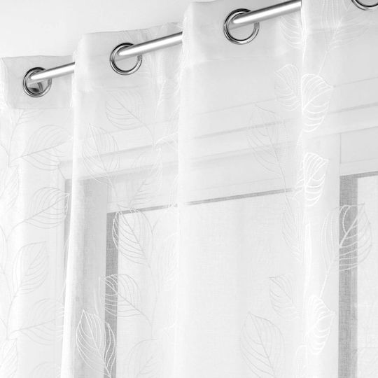 Douceur d'Intérieur L-C Edenia με Τρουκς Λευκή 140x240εκ.