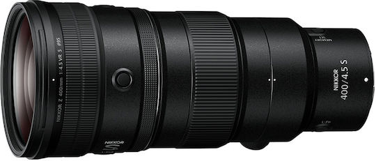 Nikon Full Frame Camera Lens Nikkor Z 400mm f/4.5 VR S Fixed for Nikon Z Mount Black