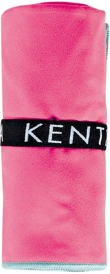 Kentia Active Πετσέτα Microfiber Σώματος 190gr/m² Ροζ 160x80εκ.
