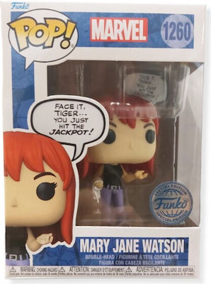 Funko Pop! Marvel: Marvel - Mary Jane Watson 1260 Bobble-Head Special Edition (Exclusive)