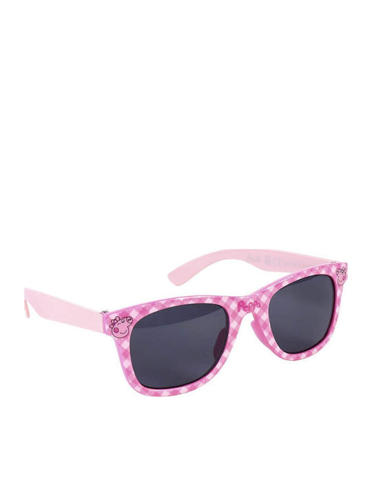 Cerda Kids' Jockey Fabric Sunscreen Hat Peppa Pig Pink