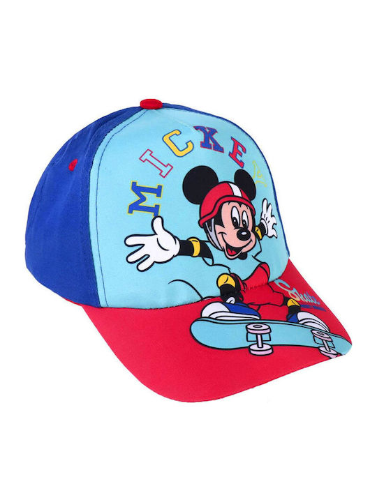 Cerda Παιδικό Καπέλο Jockey Αντηλιακό Mickey Μπλε
