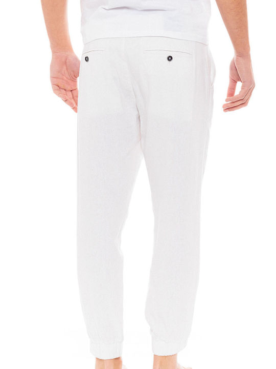 Biston Men's Trousers White