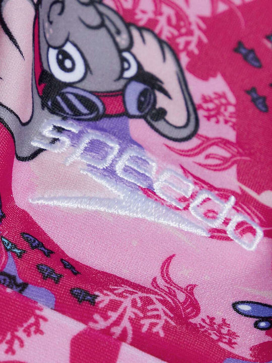 Speedo Kinderhut Stoff Sonnenschutz Rosa