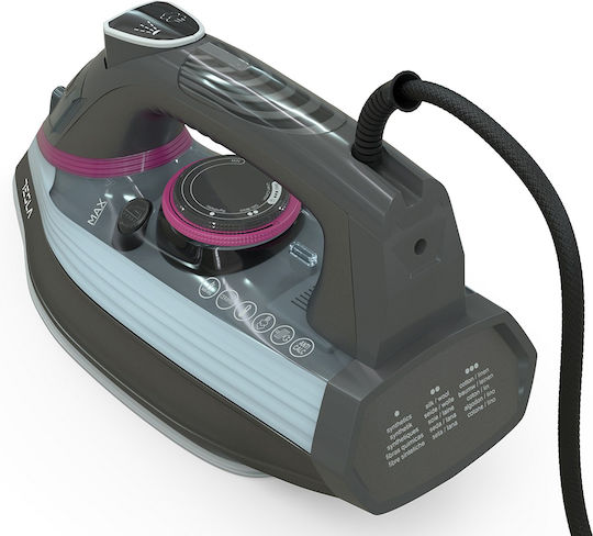 Tesla Steam Iron 3100W with Ceramic Plate and Continuous Steam Supply 25g/min