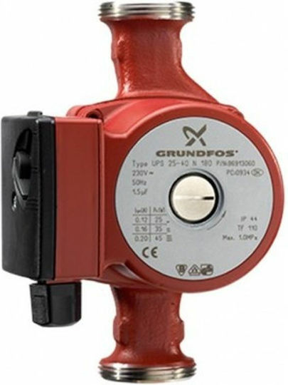 Grundfos UPS F N 25/6 Pompa de circulație Recirculare a apei calde de consum 180mm