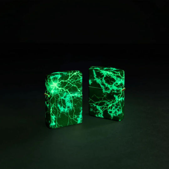 Zippo Αντιανεμικός Αναπτήρας Φλόγας Lightning