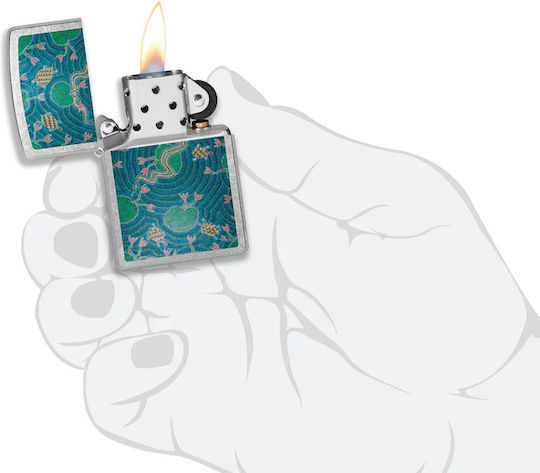 Zippo Brichetă Flacără Rezistent la vânt John Smith Gumbula