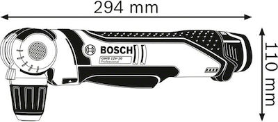 Bosch GWB 10,8 V-LI Colțar Mașină de găurit Baterie 10.8V Solo 0601390905