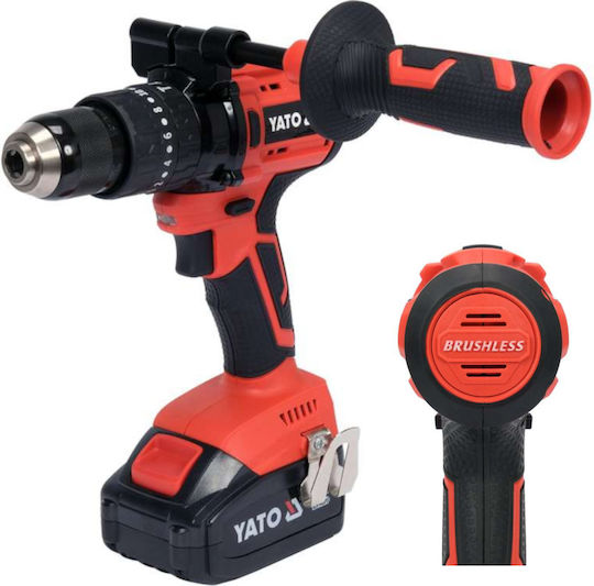 Yato YT-82790 Percussive Brushless Battery Drill Driver 18V 1x3Ah