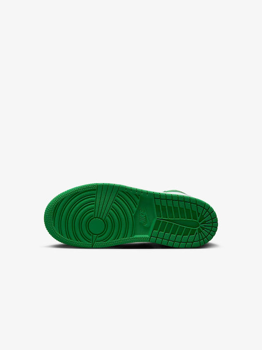 Air  1  1 Retro OG Детски Маратонки High Черно / Бяло / Лъки Грийн