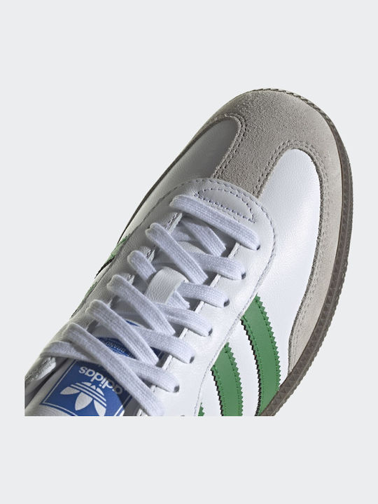 Samba Og Ανδρικά Sneakers White / Green / Gum 5