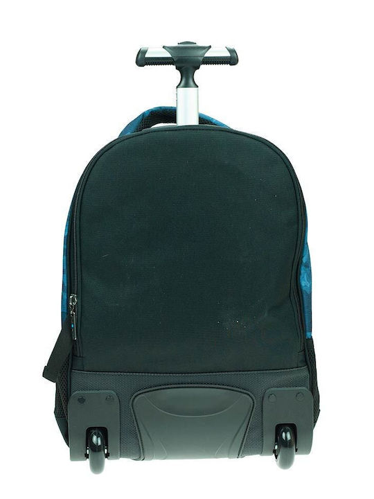 Back Me Up Sharkman School Bag Trolley Elementary, Elementary in Blue color 30lt