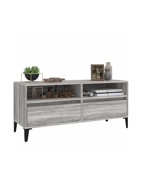 TV Stand Gray Sonoma M100xD34.5xH44.5cm
