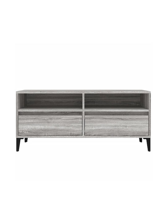 TV Stand Gray Sonoma M100xD34.5xH44.5cm