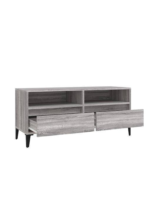 TV Stand Gray Sonoma M100xD34.5xH44.5cm