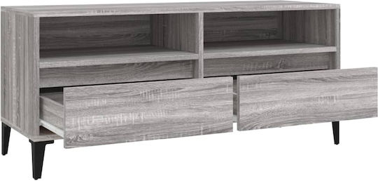 Έπιπλο Τηλεόρασης Γκρι Sonoma Μ100xΠ34.5xΥ44.5cm