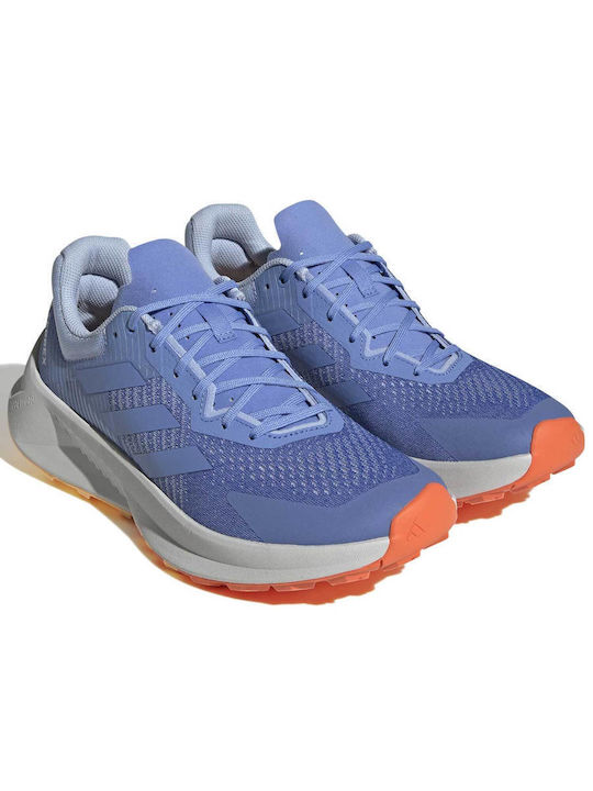 Adidas Terrex Soulstride Flow Αθλητικά Παπούτσια Trail Running Blue Fusion / Impact Orange