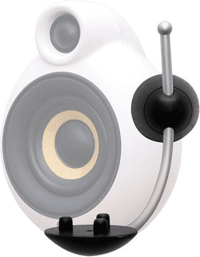 Podspeakers Wandlautsprecherständer Wall Mount Micropod (Stück) in Schwarz Farbe