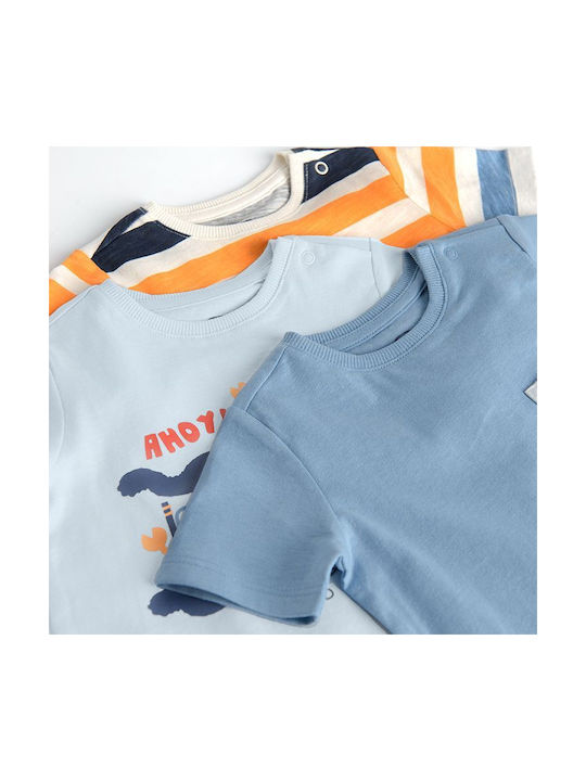 Σετ Παιδικά T-shirts Μπλε