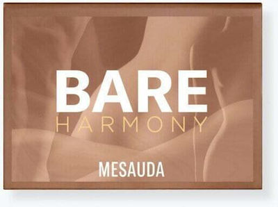 Mesauda Milano Bare Harmony Eye Shadow Palette in Solid Form 206 Timeless Nude 6gr