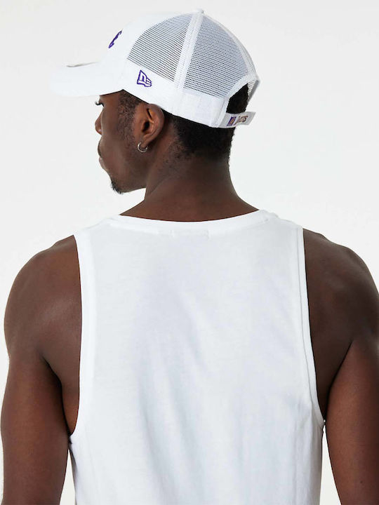 NBA Sky Print Αθλητικό T-shirt Γαλάζιο