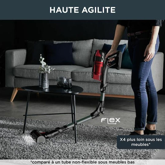 Rowenta X-Force Flex 12.60 Animal Care Reîncărcabilă Aspirator Stick 25.2V Roșie