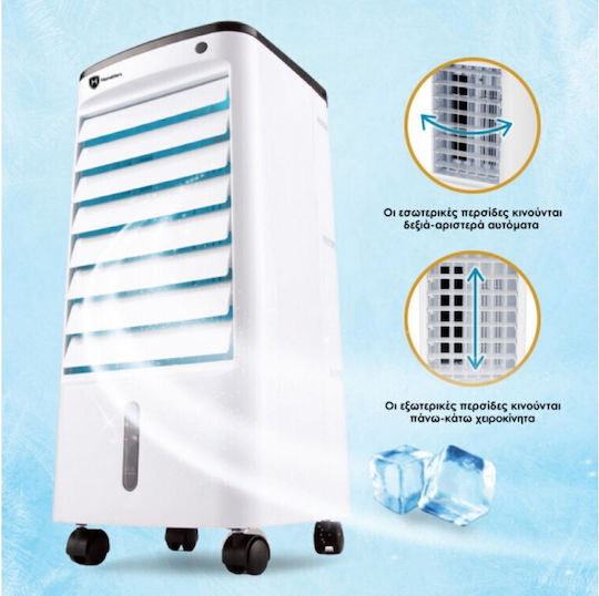 HomeVero Air Cooler 65W Cu Telecomandă Alb