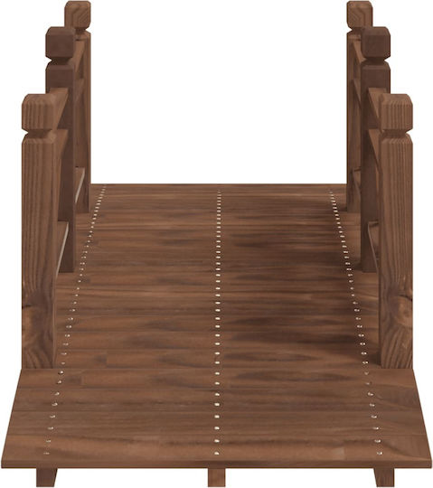 vidaXL Διακοσμητική Γέφυρα Κήπου Ξύλινη 150x67x56cm 150x67x56εκ. 363360