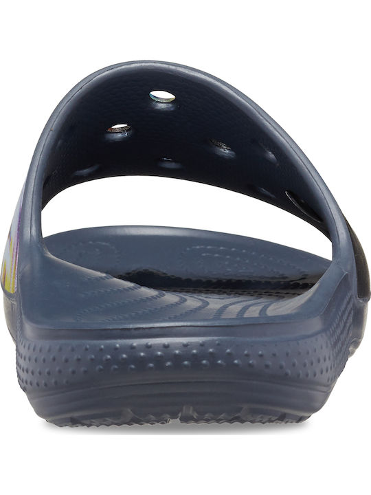 Men's Blue Slides