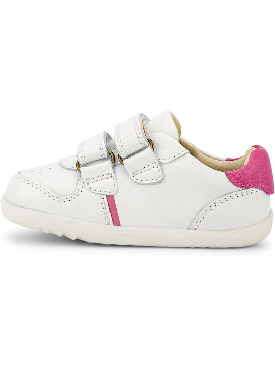 Bobux Kids Sneakers with Scratch White