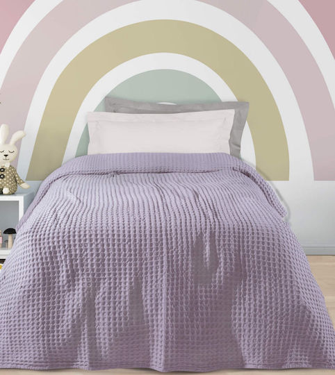 Das Home Blanket Waffle 1203 Lilac 160x220cm