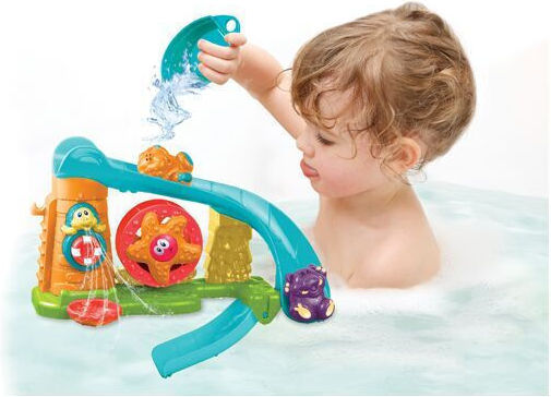 Edushape Τσουλήθρες Aqua Fun Park Παιχνίδι Μπάνιου για 12+ Μηνών