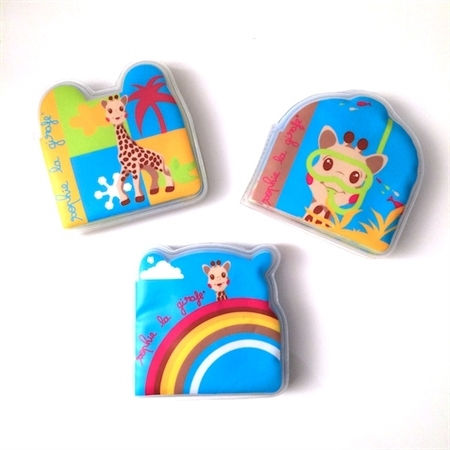 Sophie La Girafe Bath Book for 18++ Months 3pcs