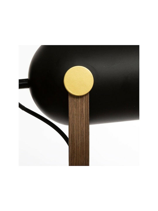 Atmosphera Dekorative Lampe mit Fassung für E27 Lampe Schwarz
