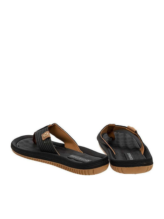 Ανδρικά Flip Flops Ανατομικά Μαύρα
