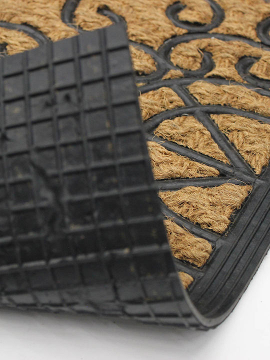 Entrance Mat made of Coir L-C Marquis Brown 45x75cm