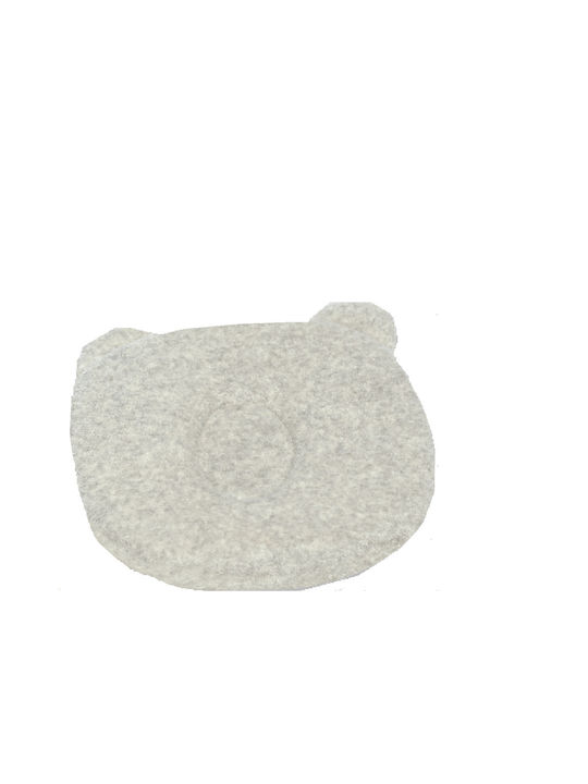 Greco Strom Bear Baby Plagiocephaly Pillow Memory Foam Gray 17x20cm