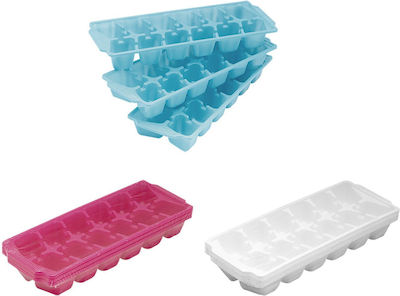 HOMie Plastic Ice Cube Tray 12 Slots Blue 101483