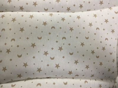 Ωμέγα Stars Crib Bumpers Classic Inside Beige 39x210cm