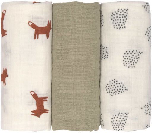 Laessig Πάνα Αγκαλιάς 60x60cm 3τμχ Laessig Πάνα Αγκαλιάς 60x60cm 3τμχ