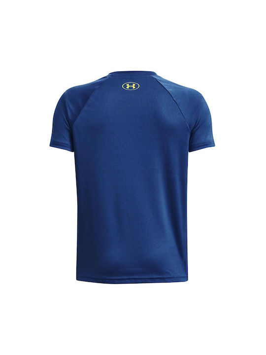 Under Armour Kinder-T-Shirt Blau